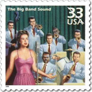 The Big Band Sound stamp